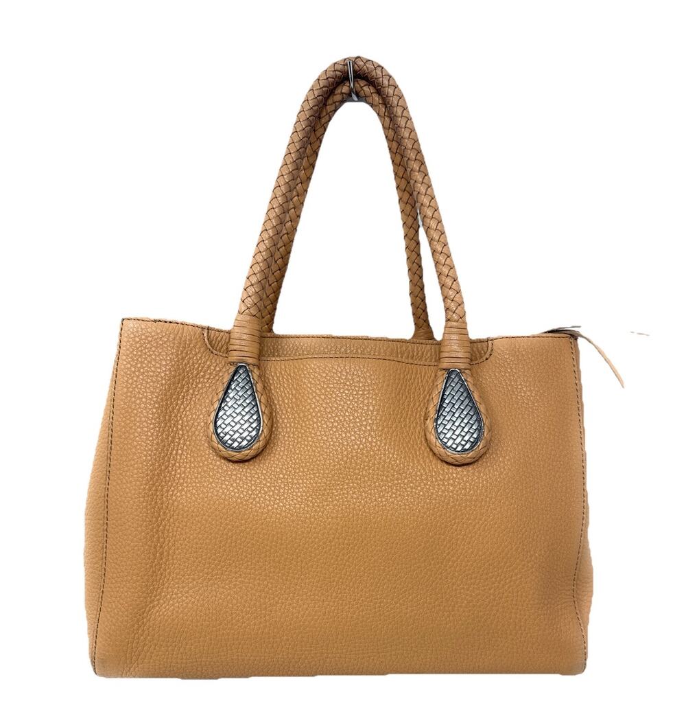 Brighton Camel Tan Leather Margot Ferrara Novella Handbag Tote F817120